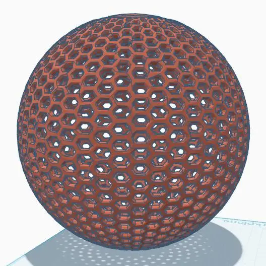 Bronvoorbeeld van het 3D-model Mini Flexible Airless Basketball - Prints with TPU Or PLA door MrMatt35