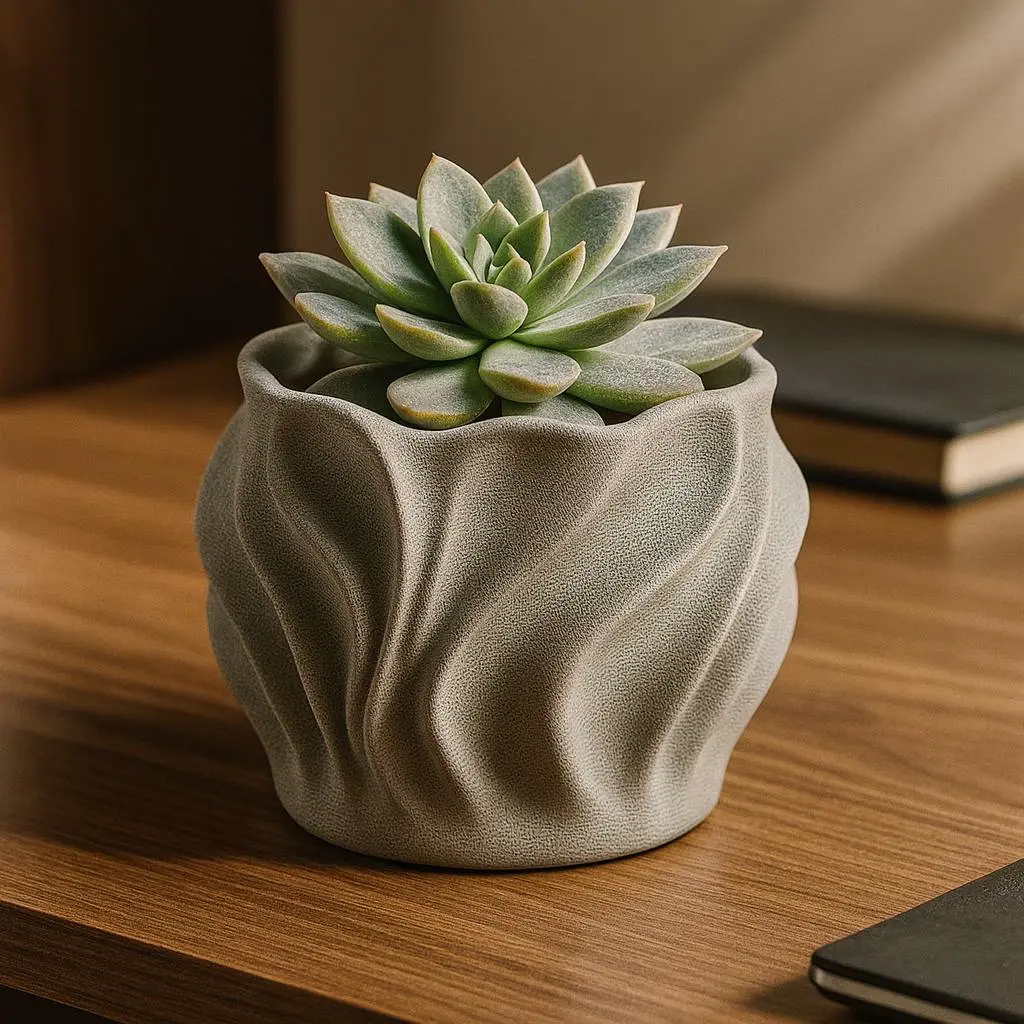 Bronvoorbeeld van het 3D-model Mini Maceta cactus door Titti_3D