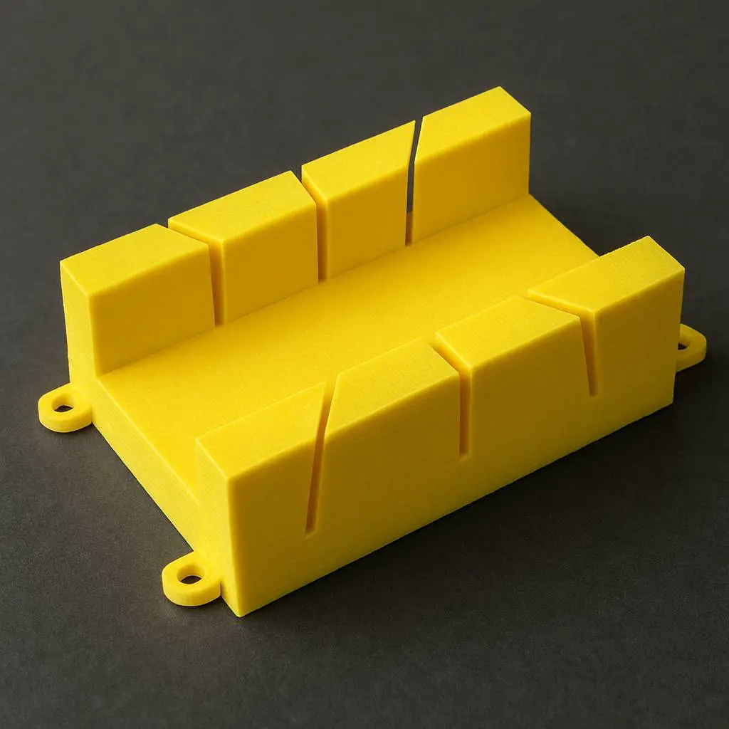 Source preview of the MITER BOX CUTTING JIG 3D model by 2BRB Design