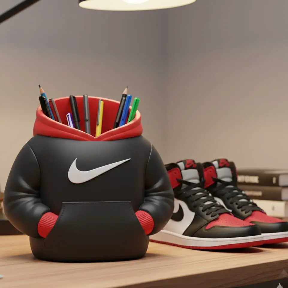 Source preview of the NIKE PEN HOLDER 3D model by MikeSatos