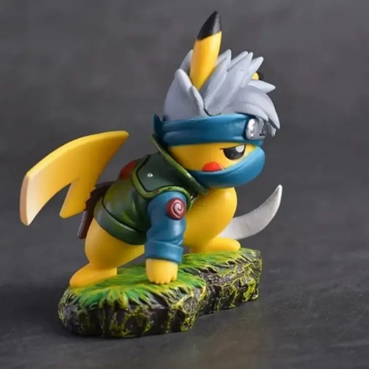 Bronvoorbeeld van het 3D-model Ninja Pikachu door cati