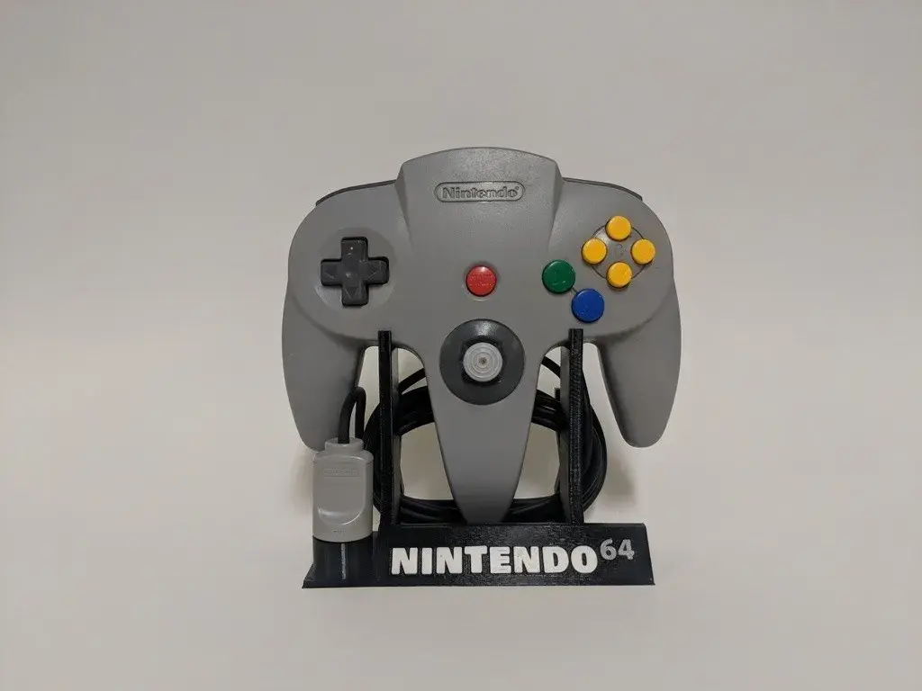 Bronvoorbeeld van het 3D-model Nintendo 64 control stand door GUZMAN