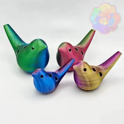 Bronvoorbeeld van het 3D-model ocarina pajaro door javilon