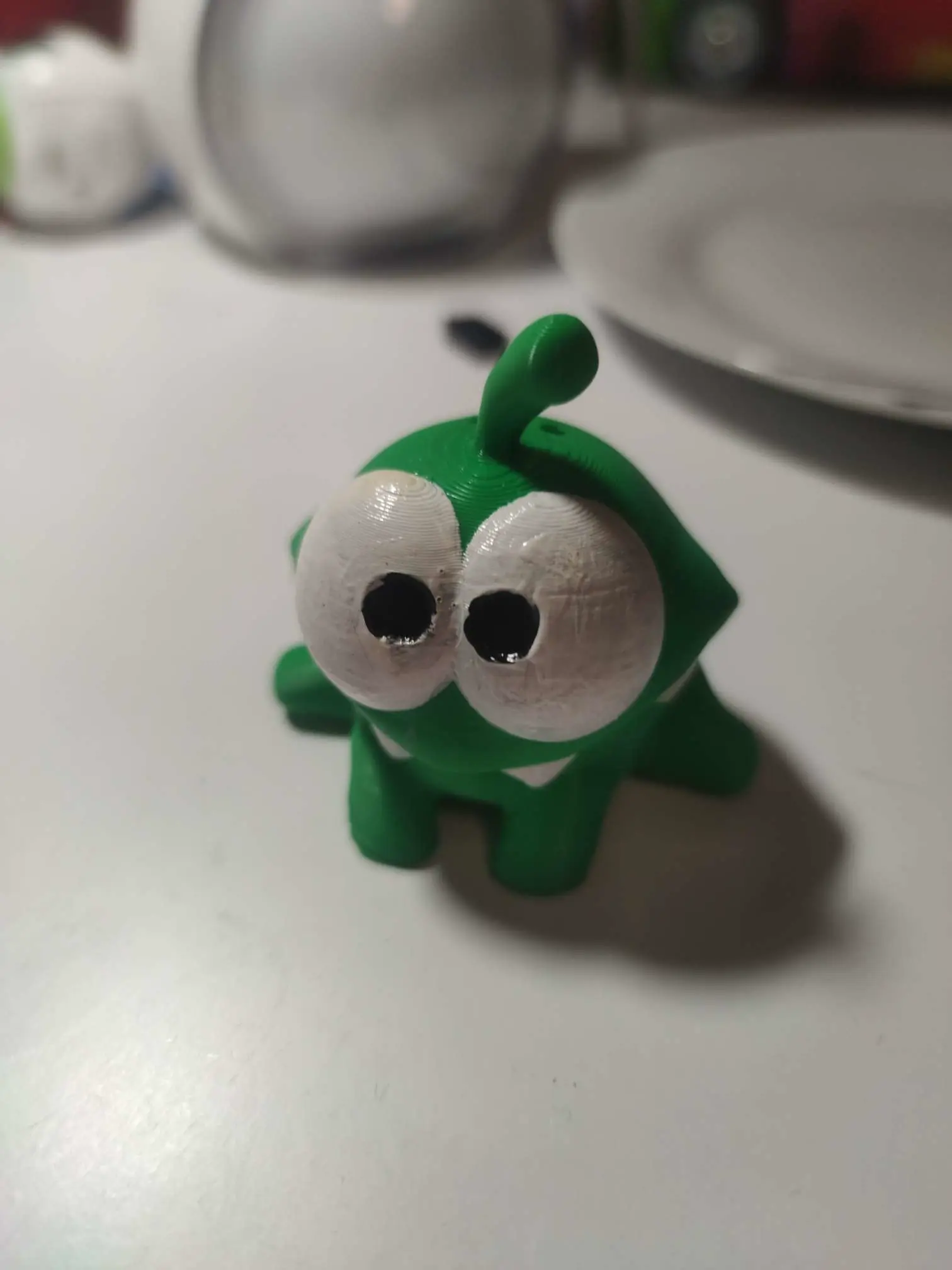 Bronvoorbeeld van het 3D-model Om Nom Key-Chain door Ognjen Batu Andzic