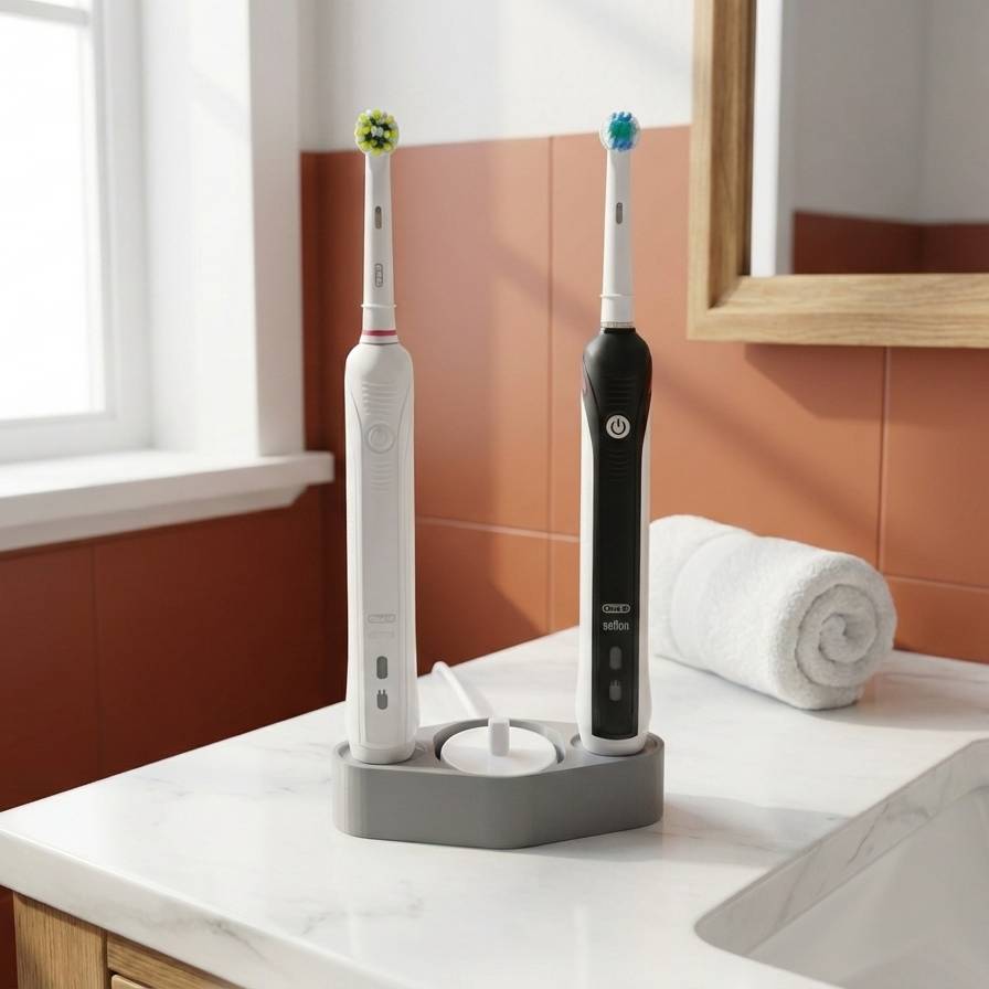 Source preview of the Oral-B Electric Toothbrush Holder 3D model by Pilletta
