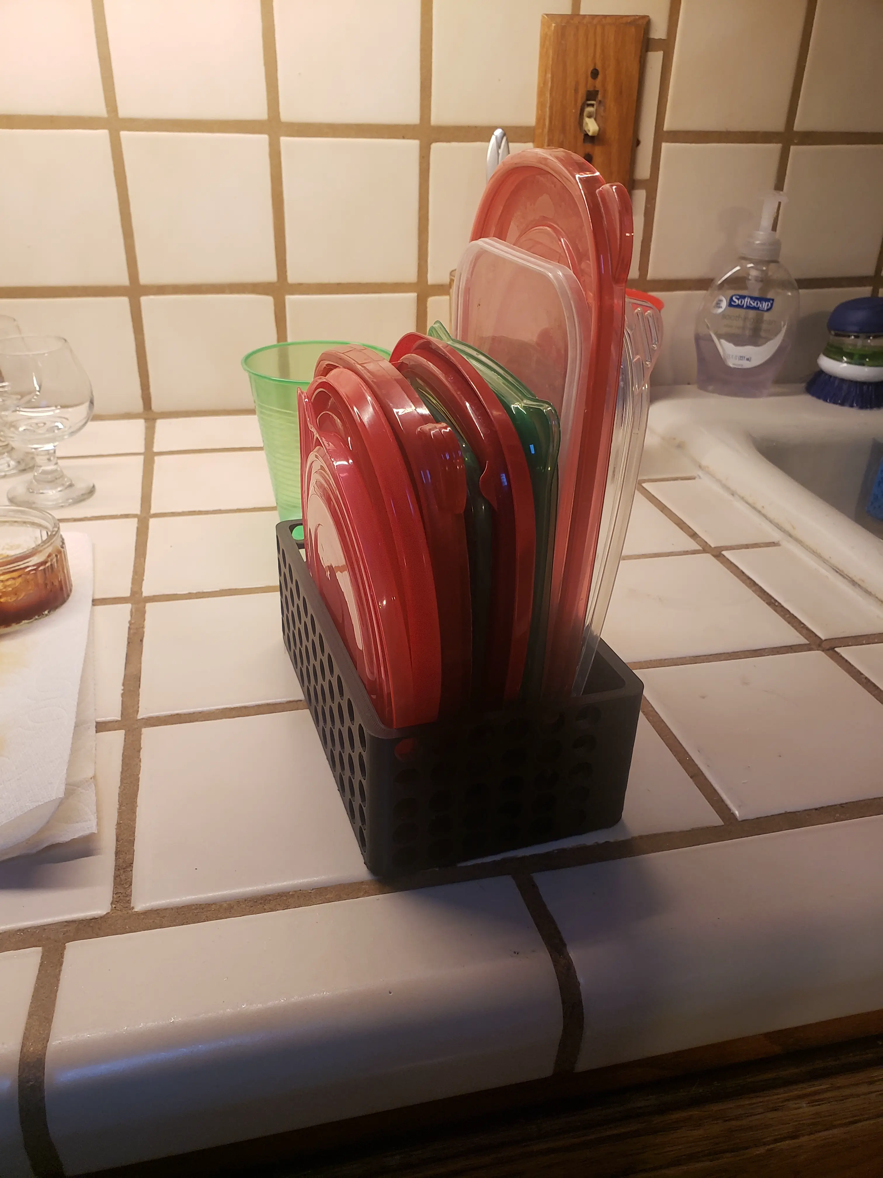 Source preview of the organizer basket 3D model by TurtleFan420SJ