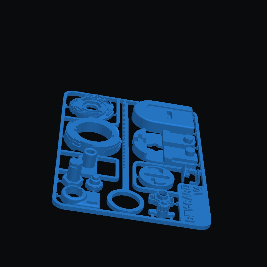 Source preview of the pagasus Beyblade  3D model by Mickaël Boudigou
