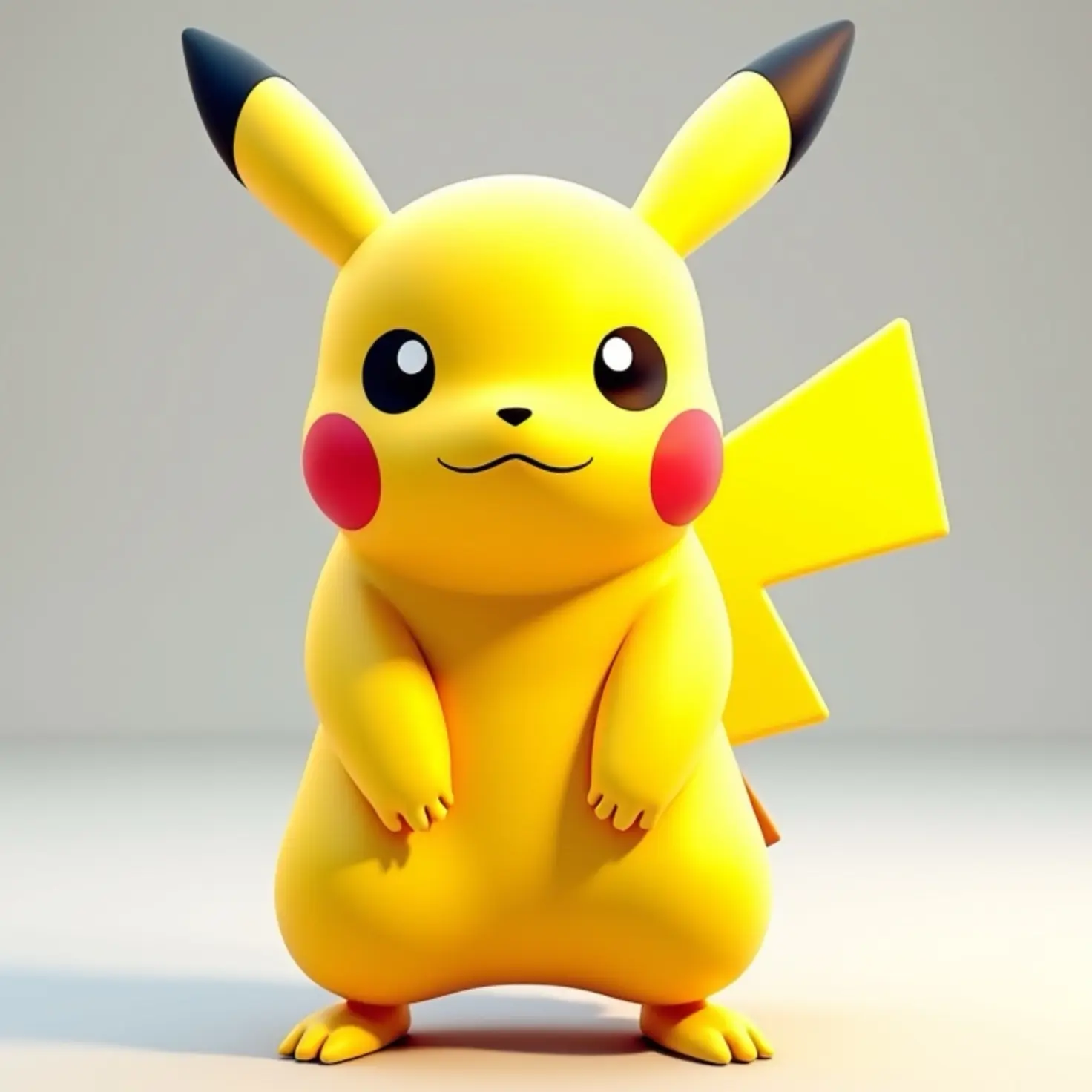 Bronvoorbeeld van het 3D-model Pikachu 3 door Nerd3D