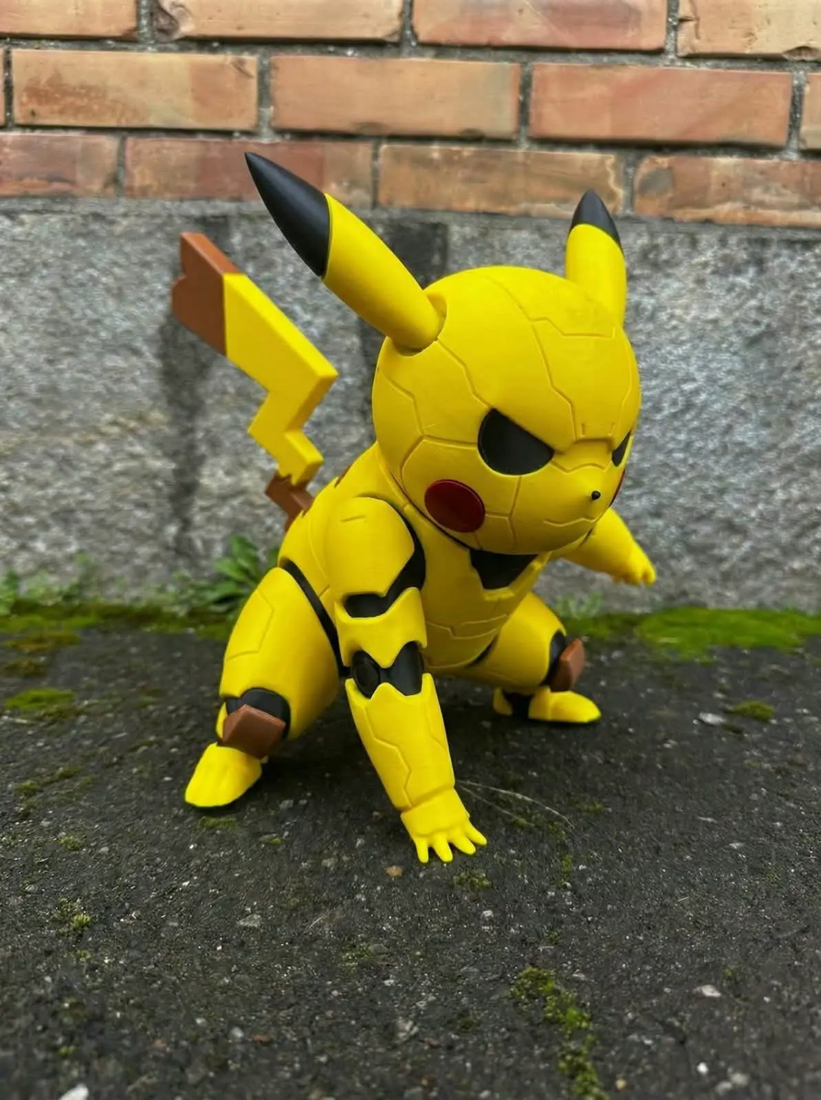 Bronvoorbeeld van het 3D-model Pikachu Multi-Colour door GG96