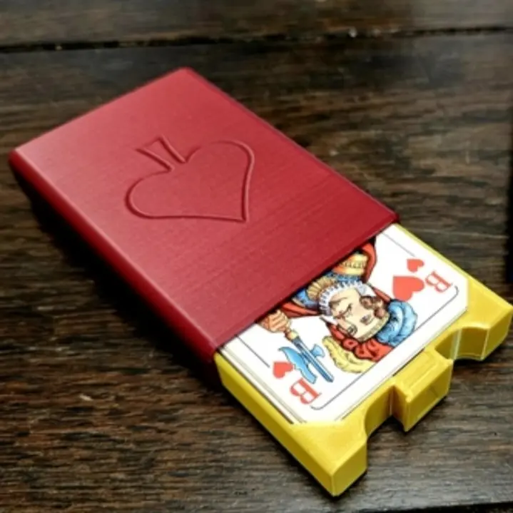Source preview of the playing card box  3D model by Kirill Stalker