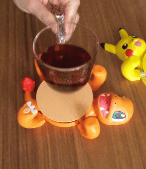 Bronvoorbeeld van het 3D-model Pokemon Charmander Mug Holder door Whiskey3D