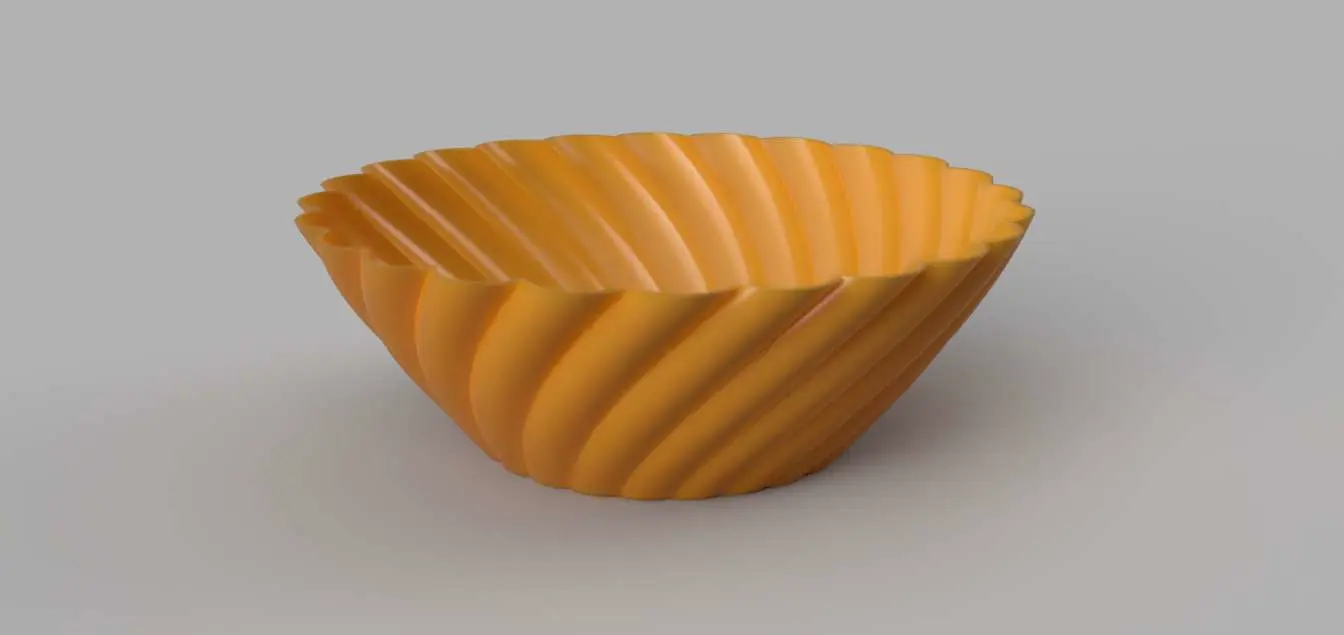Source preview of the Popcorn Bowl  3D model by Custom Cars USA (Custom Cars USA)
