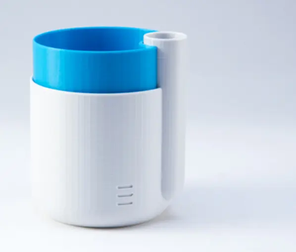 Bronvoorbeeld van het 3D-model pot self watering door PlasticKing3D!