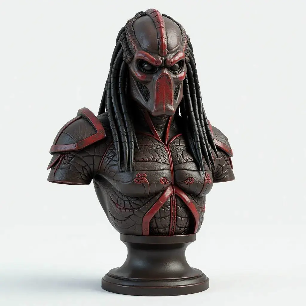 Bronvoorbeeld van het 3D-model Predator door DrDrew