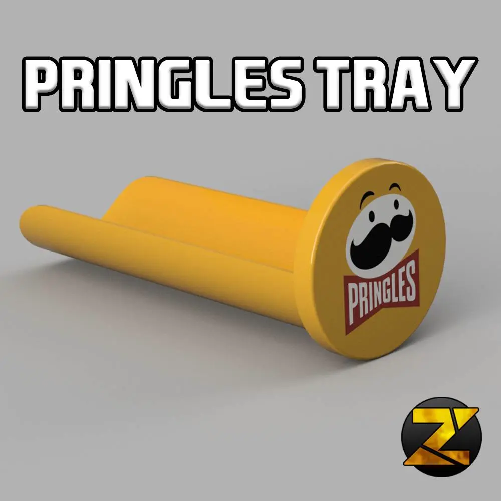 Bronvoorbeeld van het 3D-model Pringles Tray door Zaanko