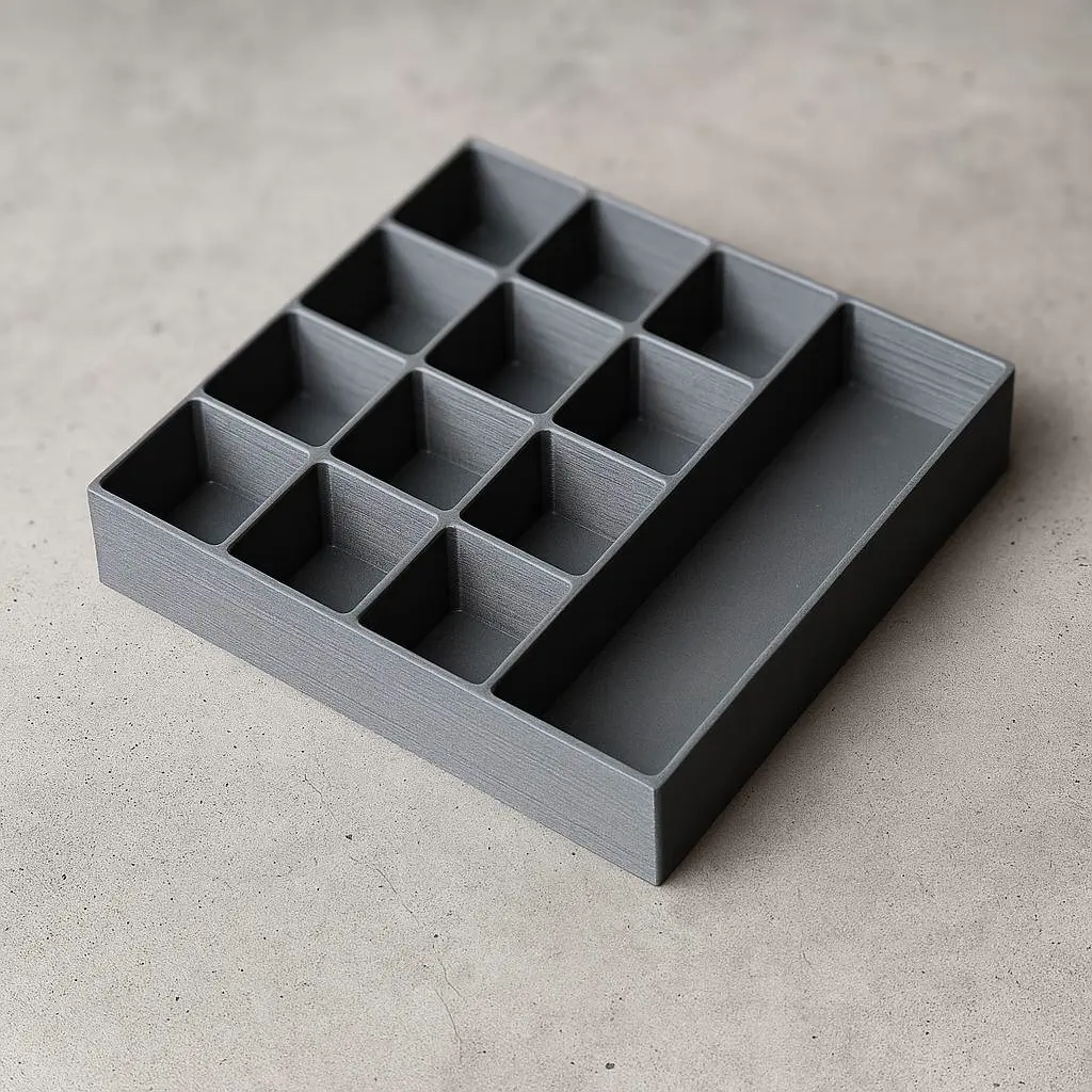Bronvoorbeeld van het 3D-model PRINTABLE ORGANIZER BOX door 2BRB Design