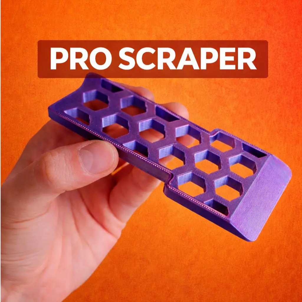 Bronvoorbeeld van het 3D-model PRO SCRAPER door kiltro lab