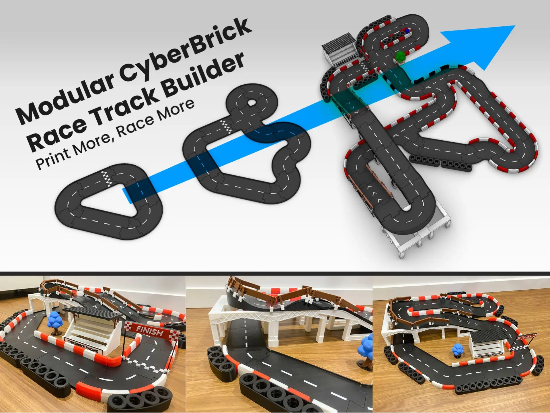 Bronvoorbeeld van het 3D-model Racing Track door Rasl 
