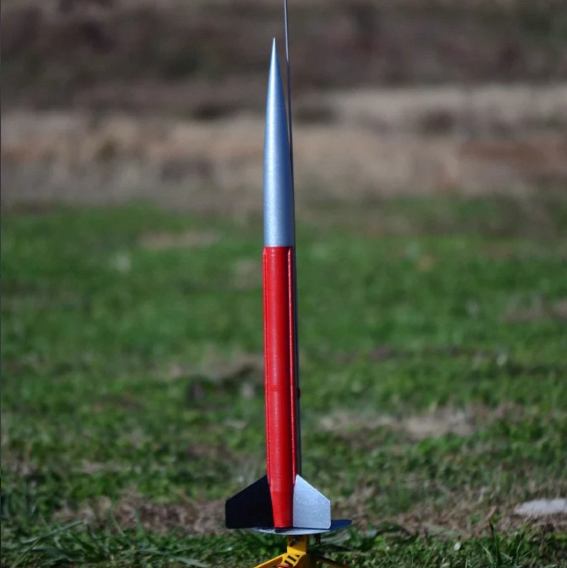 Source preview of the Rocket 3D model by Flux3D