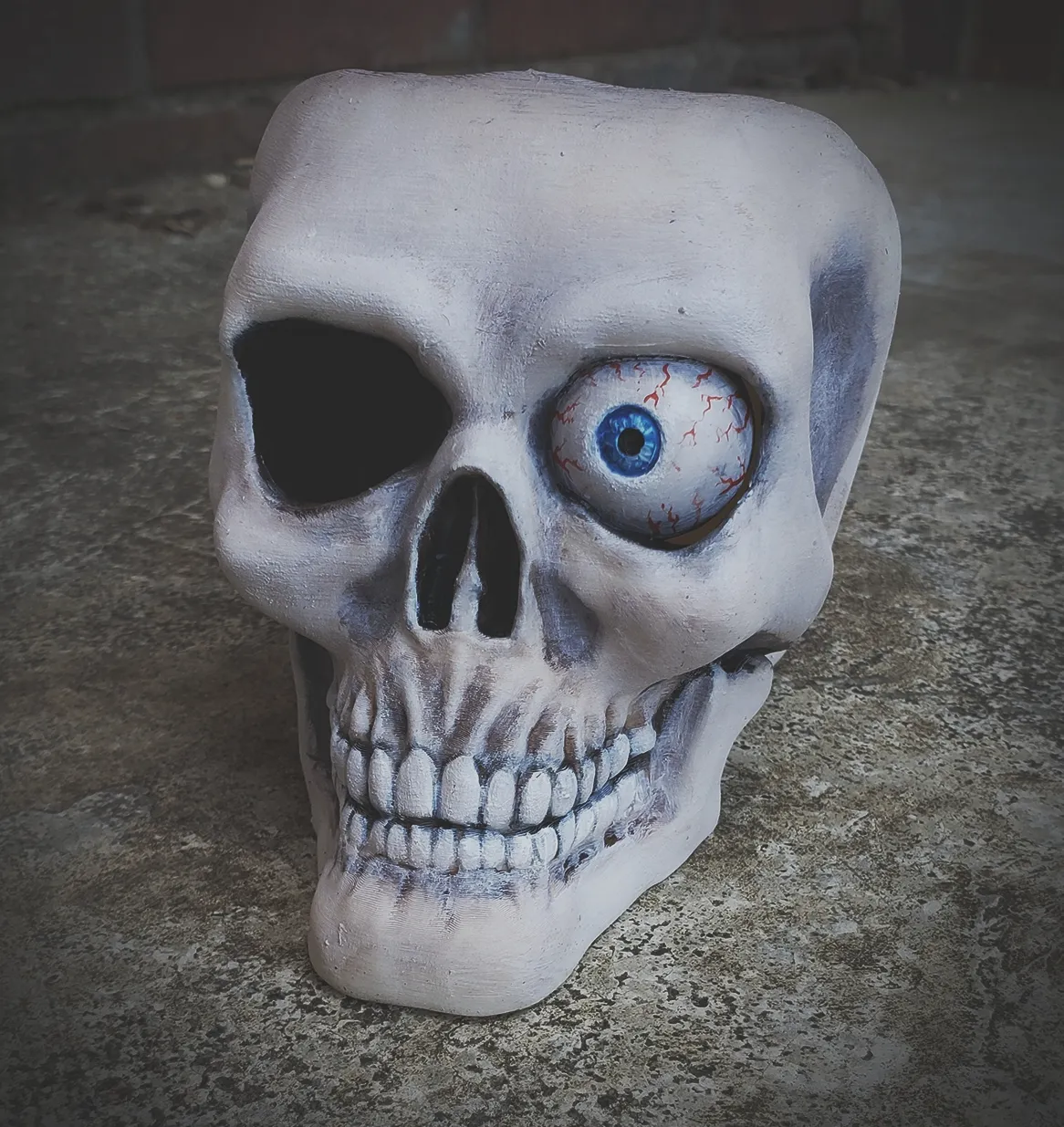 Source preview of the Skull Ashtray 3D model by Nandish Shukla