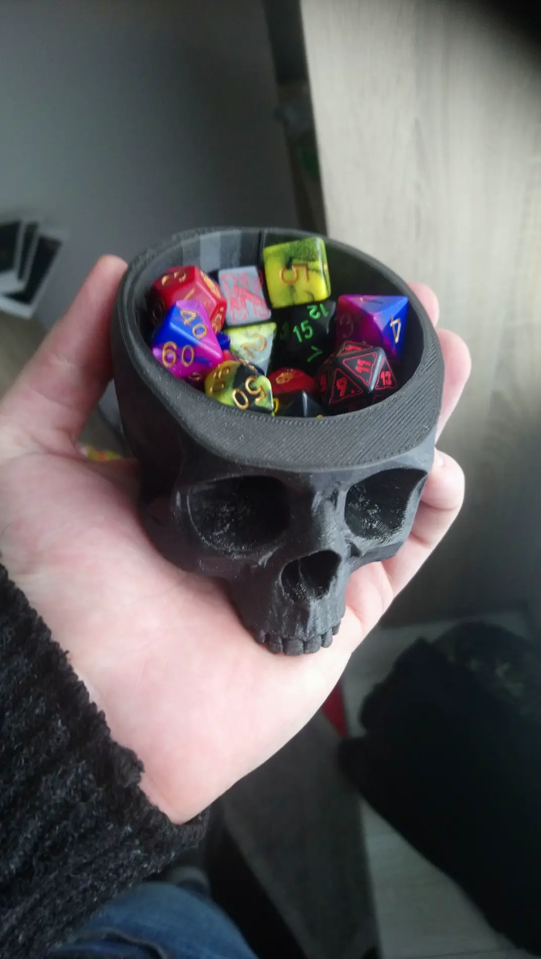 Source preview of the Skull Bowl 3D model by Mycha