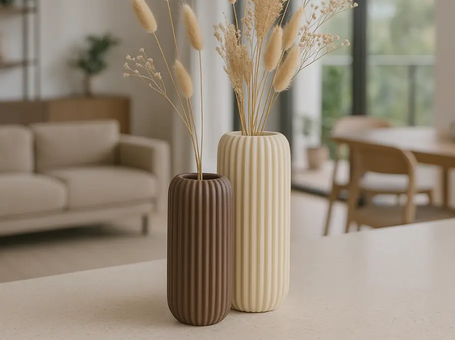 Bronvoorbeeld van het 3D-model Slim Archem Vase door DomyLab