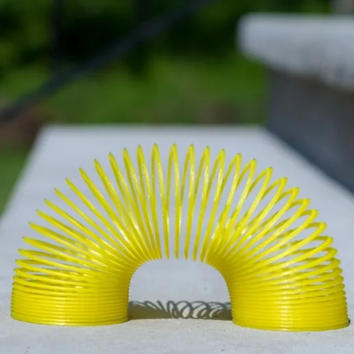 Bronvoorbeeld van het 3D-model Slinky door iPrint