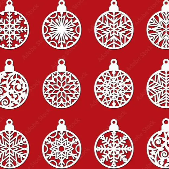 Source preview of the Snowflakes / Christmas 3D model by MazziNiX
