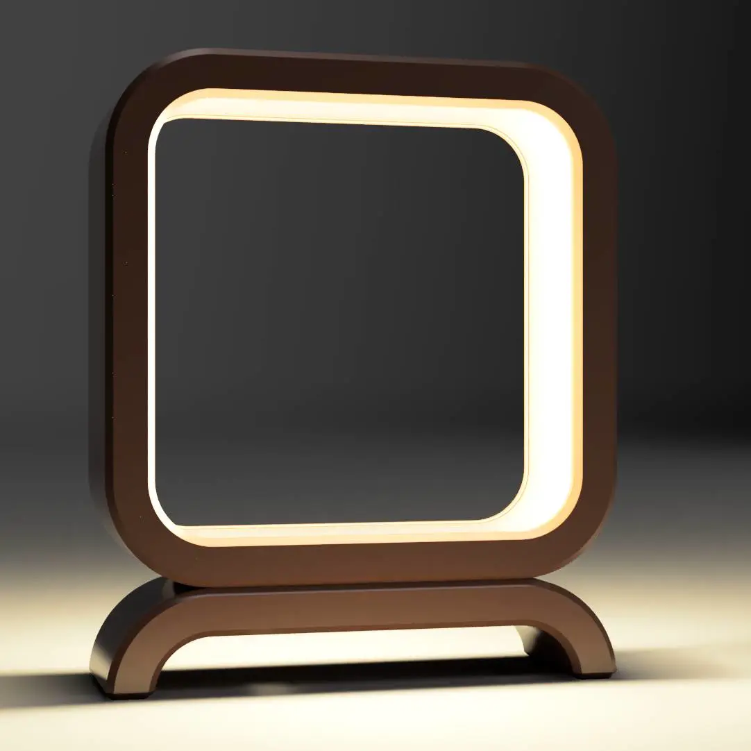 Bronvoorbeeld van het 3D-model Square Lamp (LED strip) door Jakub Lattenberg
