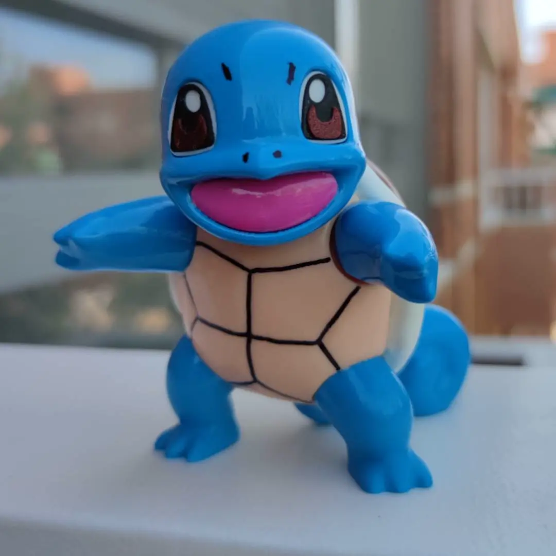 Bronvoorbeeld van het 3D-model Squirtle Multipart door Litolunar