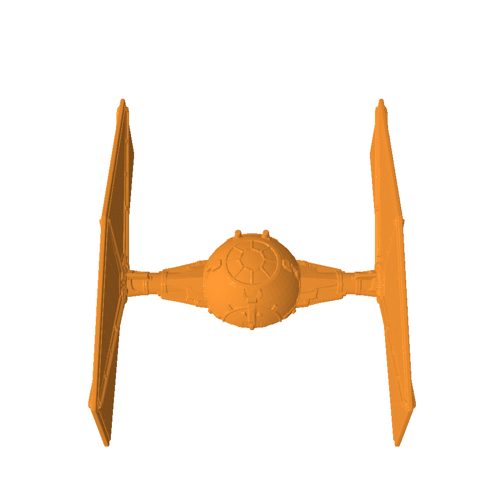 Bronvoorbeeld van het 3D-model Star wars_tie fighter door Cool