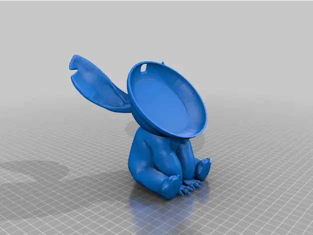 Bronvoorbeeld van het 3D-model Stitch home mini stand door AlejandroD12