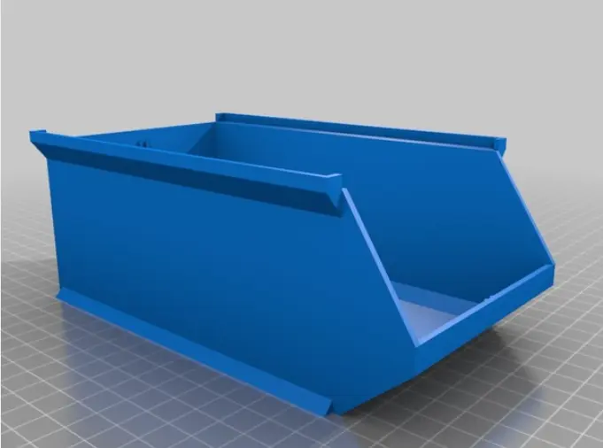 Bronvoorbeeld van het 3D-model Storage box door Coin Man