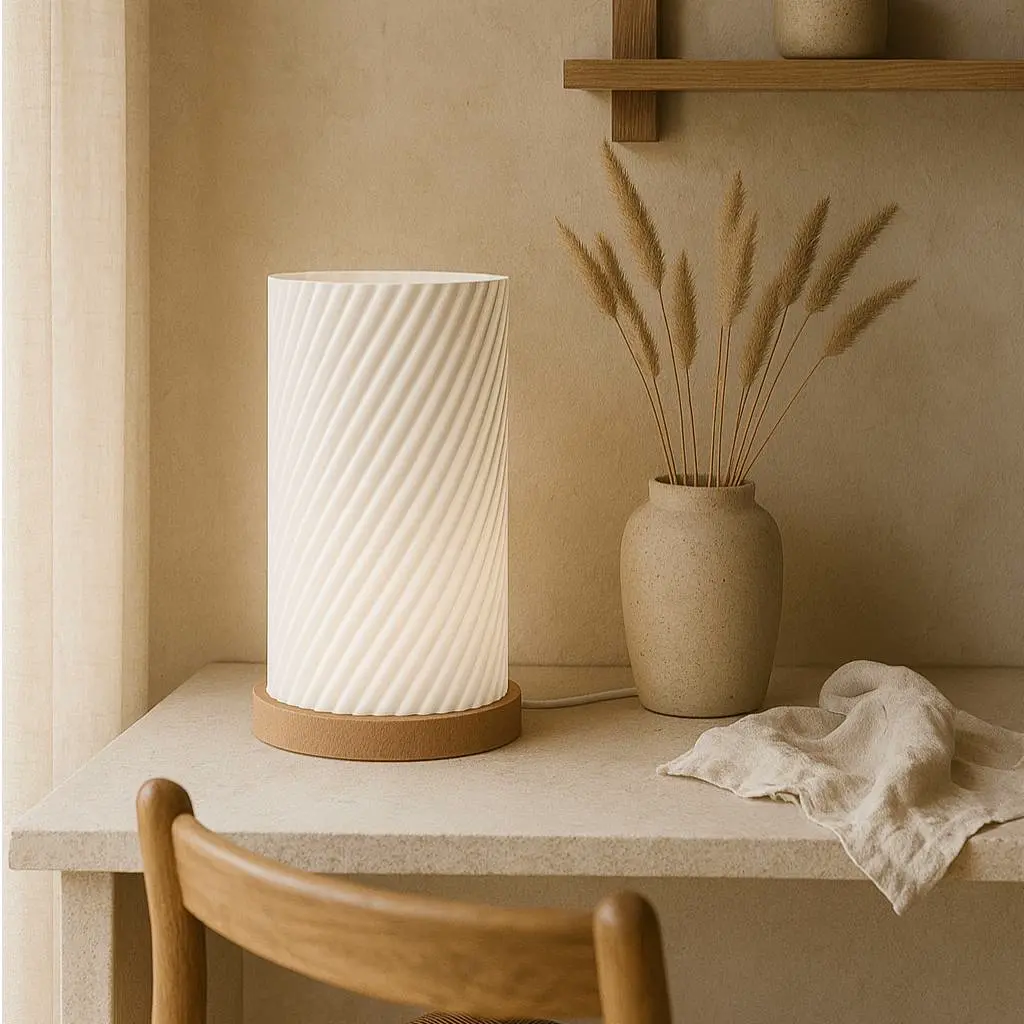 Bronvoorbeeld van het 3D-model Table lamp Spirala - MOKA Design door MOKADesign