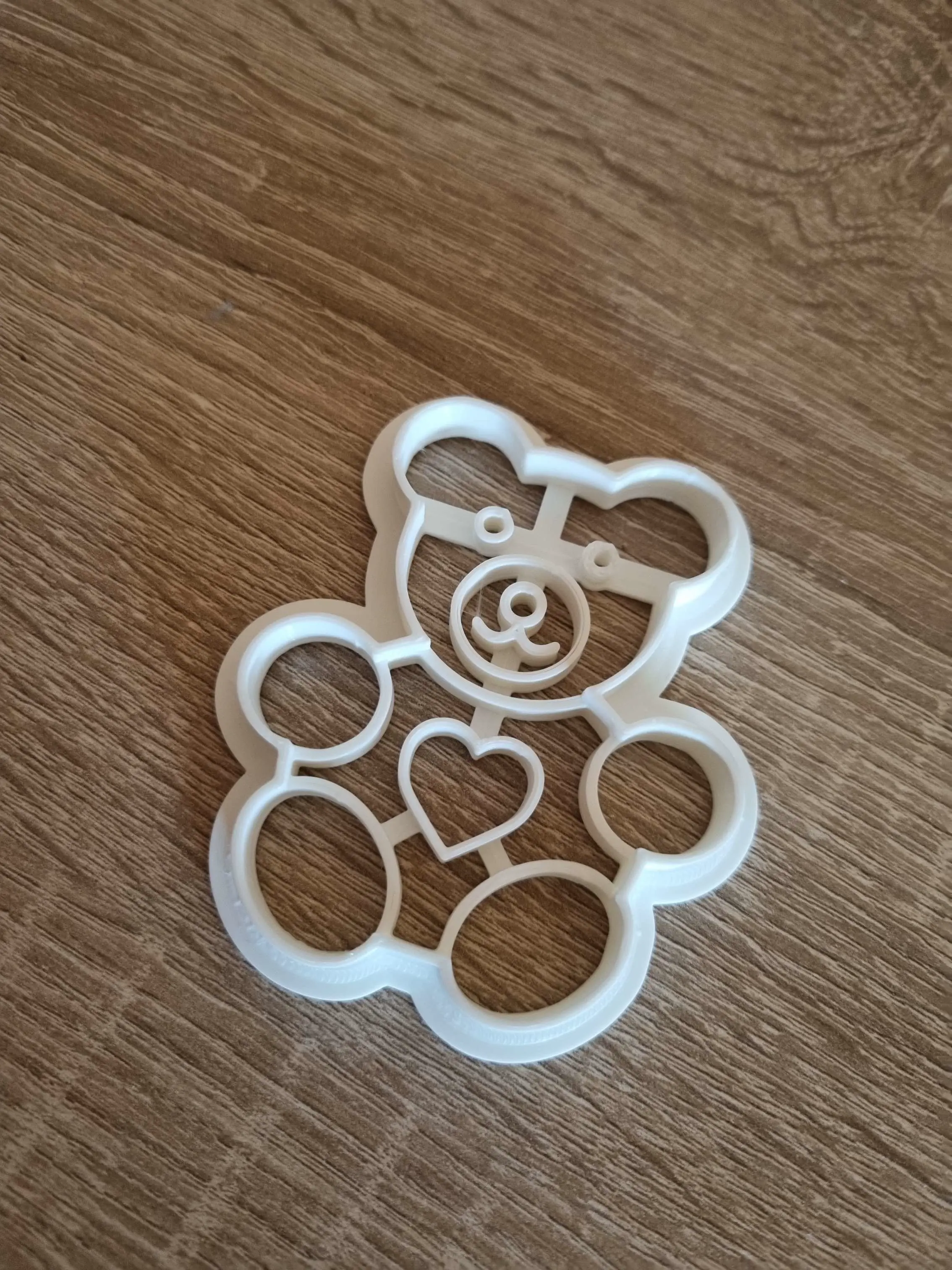 Bronvoorbeeld van het 3D-model teddy bear cookie cutter door Nagy-Tóth Ivett