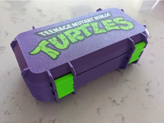 Bronvoorbeeld van het 3D-model Teenage Mutant Ninja Turtles - Toy Box Inlay door YEG Squirtle