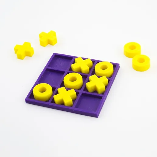 Source preview of the Tic-Tac-Toe 3D model by JuanCa356