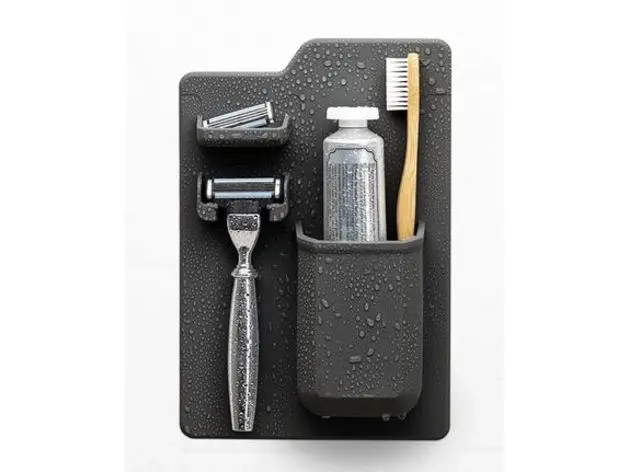 Bronvoorbeeld van het 3D-model Toothbrush+&+Razor+Holder door Parmen