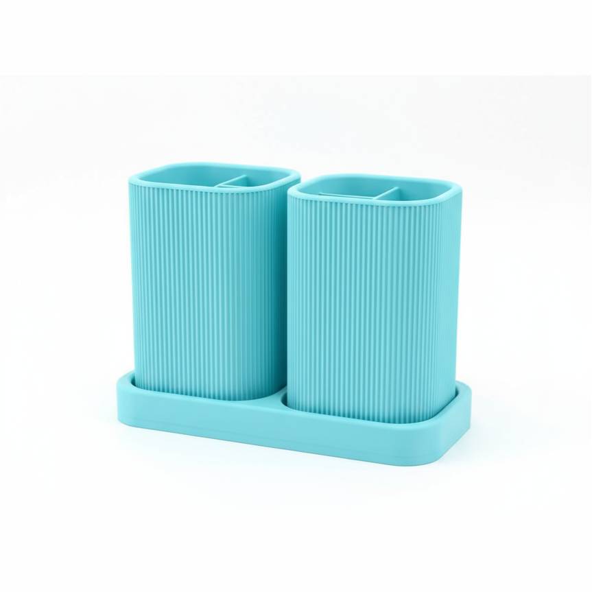 Source preview of the Toothbrush holder with stand 3D model by Timofey “GreenColor57” Kuzma