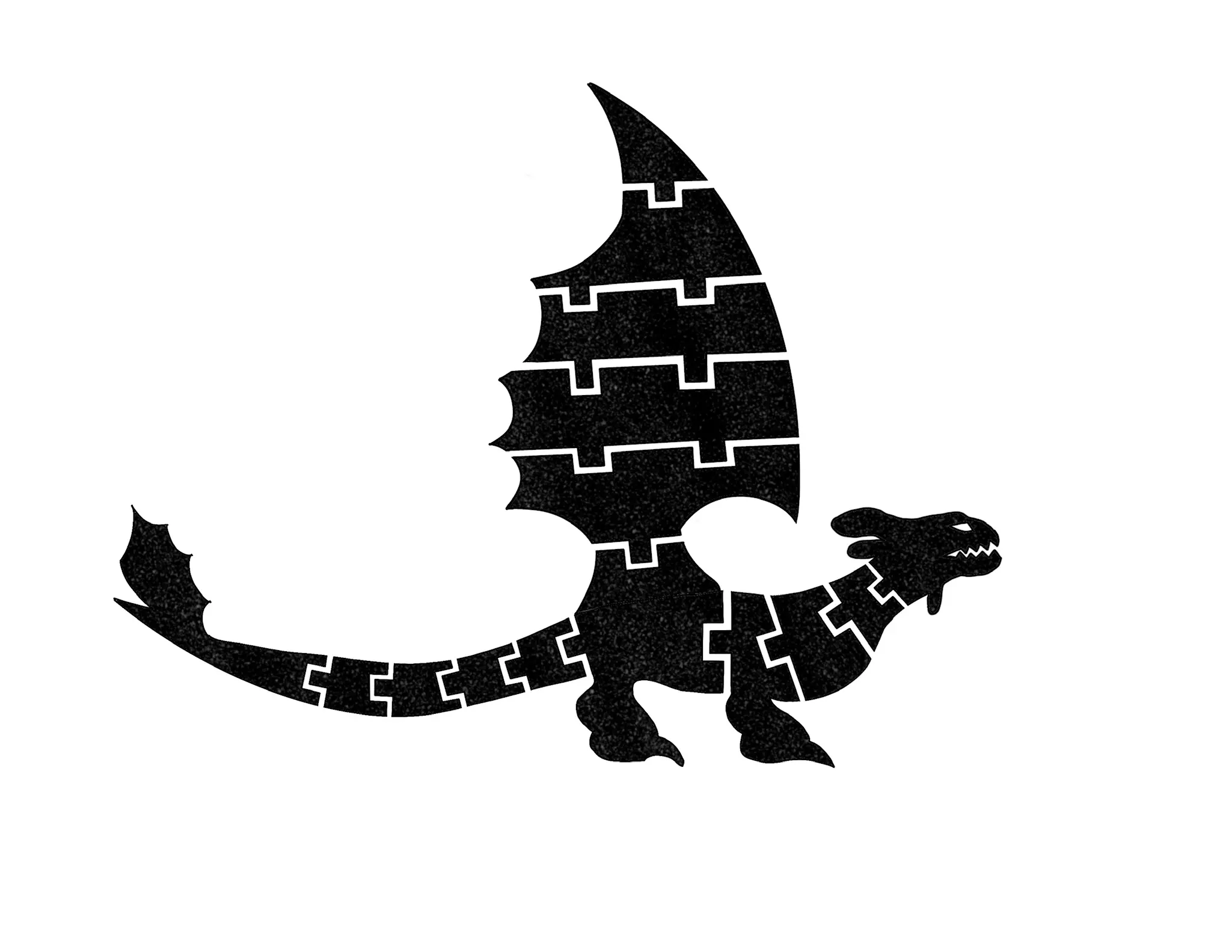 Bronvoorbeeld van het 3D-model Toothless Dragon Flexi door YEG Squirtle