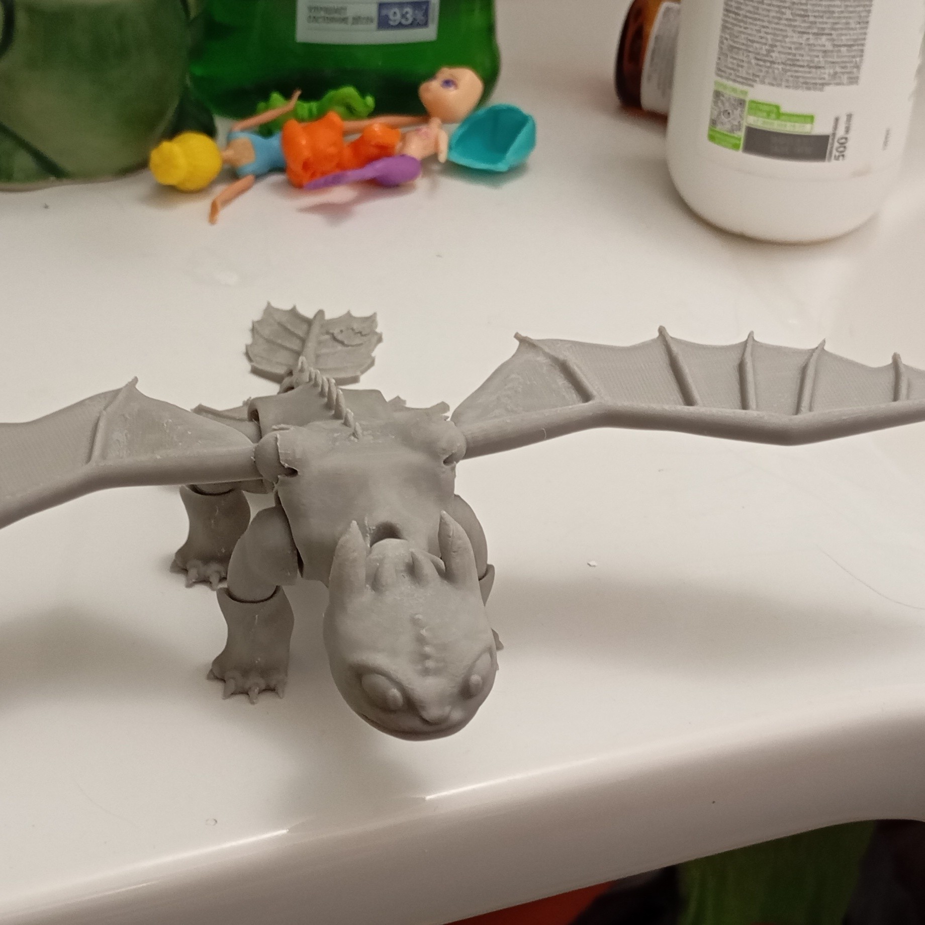 Source preview of the Toothless dragon 3D model by Gatan