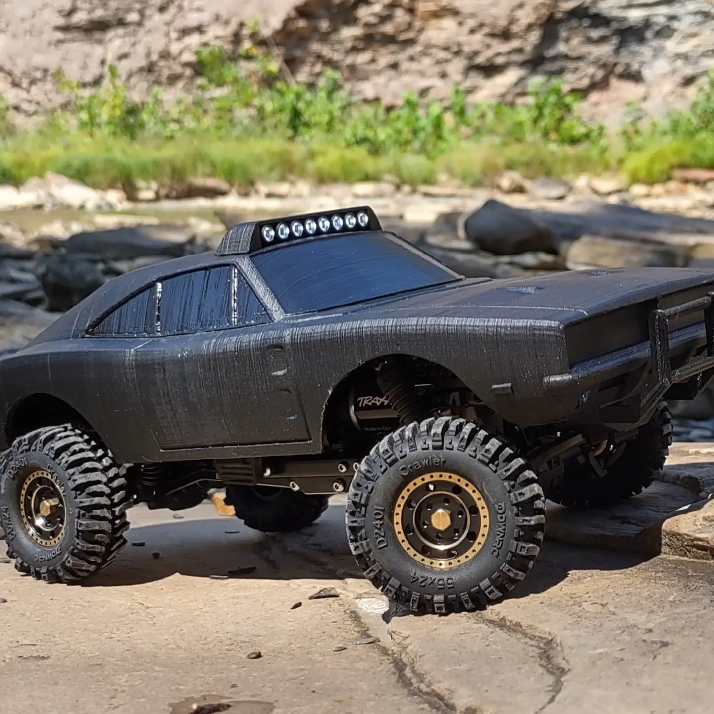 Source preview of the TRX4M '69 Charger Body 3D model by İroshima