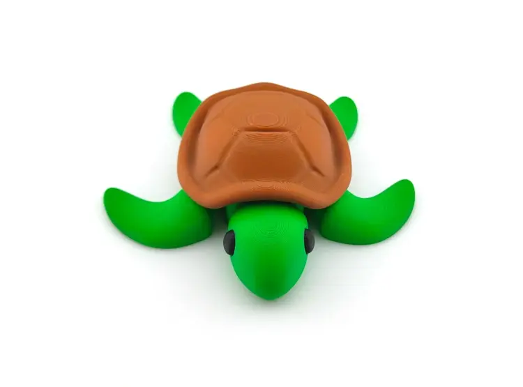 Bronvoorbeeld van het 3D-model Turtle door Dehgon