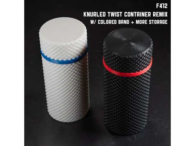 Source preview of the Twist Container  3D model by Landen Botts