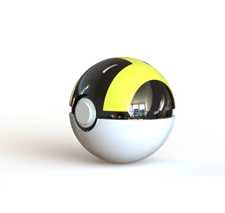 Bronvoorbeeld van het 3D-model Ultra ball Pokémon door kunningking23