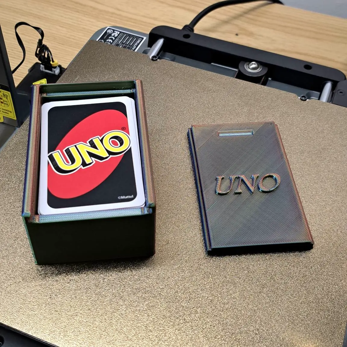 Source preview of the UNO Card Game Box 3D model by Vastru 3D