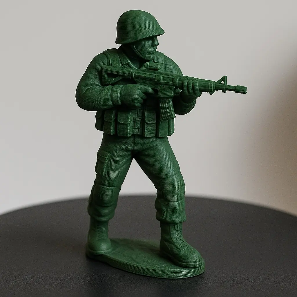 Source preview of the US Soldier Figure 3D model by NotJustLayers