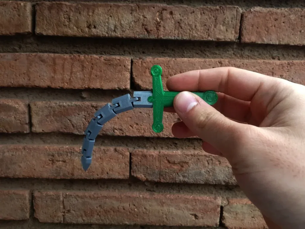 Source preview of the Useless Sword 3D model by 3DPrinterman1