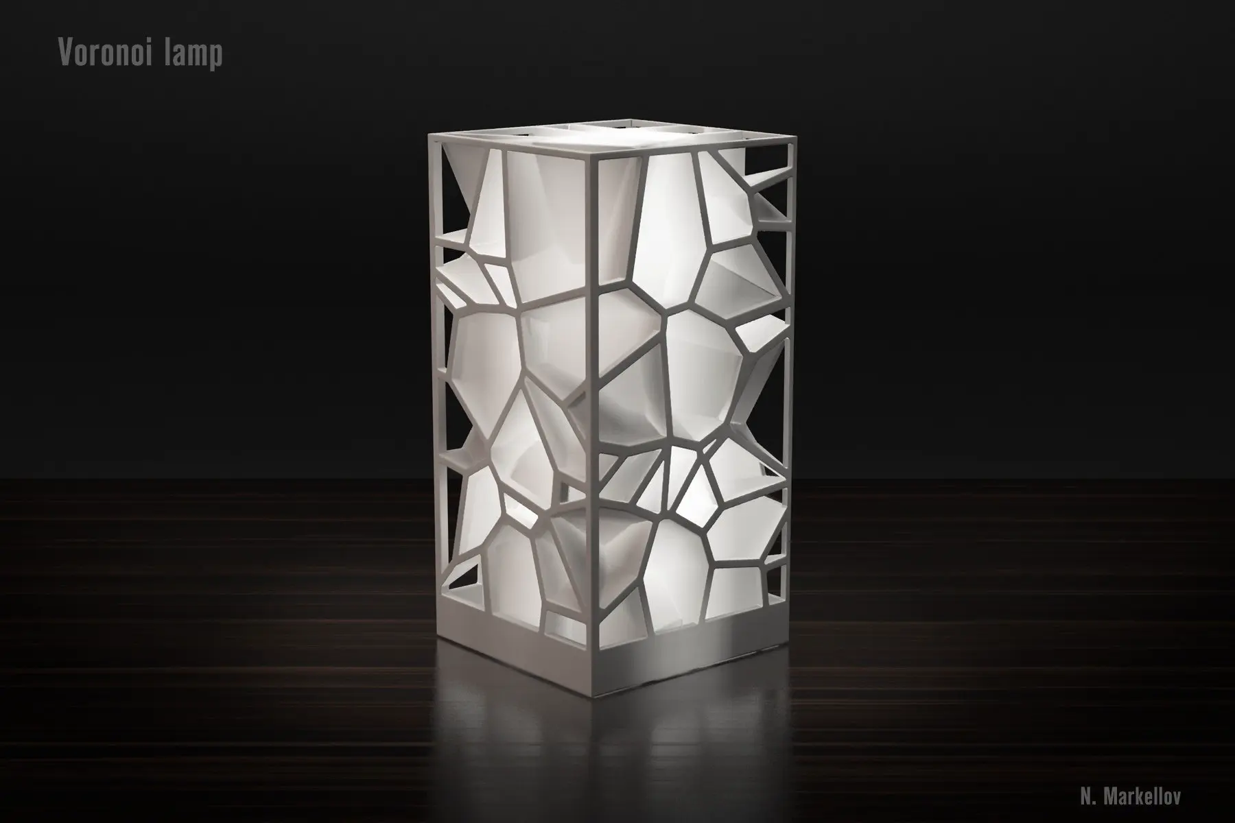 Bronvoorbeeld van het 3D-model v lamp door Trickess