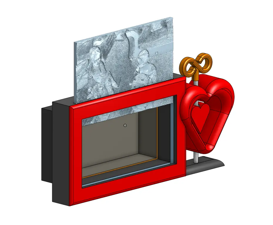 Bronvoorbeeld van het 3D-model VALENTINE'S DAY | LITHOPHANE STAND | SPINNING HEART door VibrantSolutions